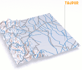 3d view of Tājpur