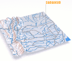 3d view of Sarāi Kur