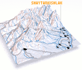 3d view of Shaytan-Kishlak