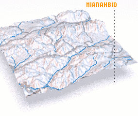 3d view of Mīānah Bīd