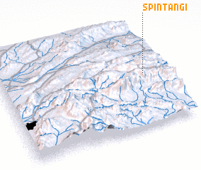 3d view of Spīn Tangi