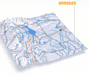 3d view of Ahmadān