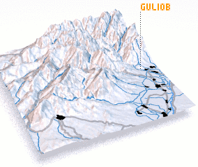 3d view of Guli-Ob