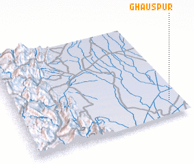 3d view of Ghauspur