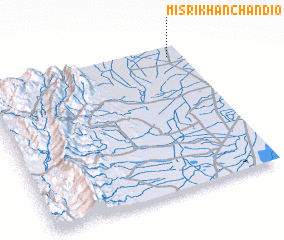 3d view of Misri Khān Chāndio