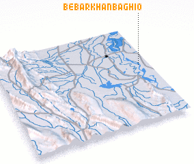 3d view of Bebar Khān Baghio