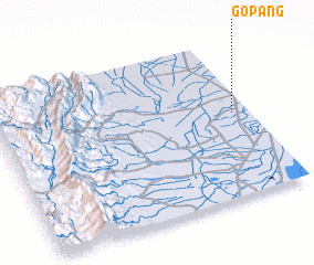 3d view of Gopāng