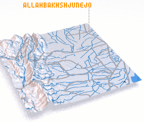 3d view of Allāh Bakhsh Junejo