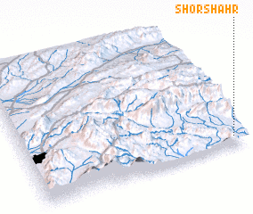 3d view of Shor Shahr