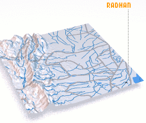 3d view of Rādhan