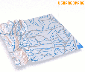 3d view of Usmān Gopāng