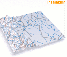 3d view of Wassan Khān