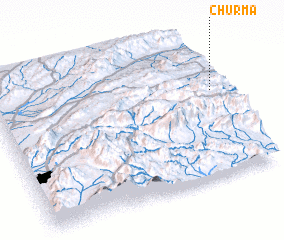 3d view of Churma