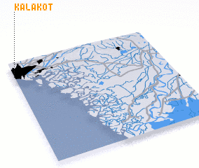 3d view of Kālākot