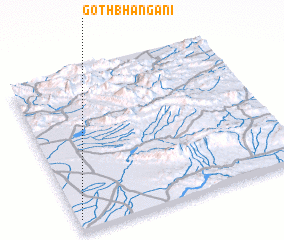 3d view of Goth Bhangāni