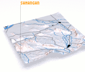 3d view of Samangān