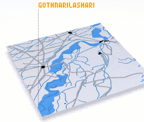 3d view of Goth Nāri Lashāri