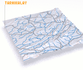 3d view of Tarhī Kalay