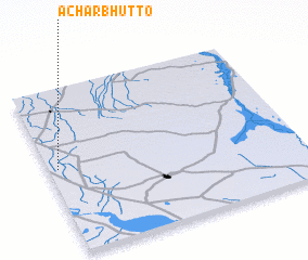 3d view of Āchar Bhutto