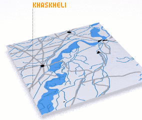 3d view of Khāskheli