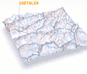 3d view of Sar Tāleh