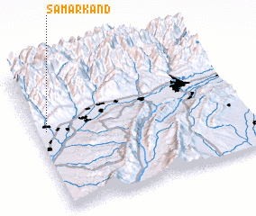 3d view of Samarkand