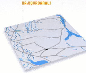 3d view of Hāji Qurbān Ali