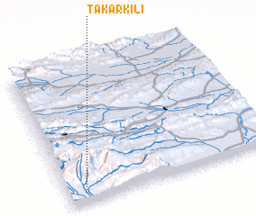 3d view of Takar Kili