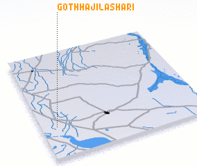 3d view of Goth Hāji Lashāri