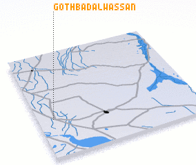 3d view of Goth Bādal Wassān