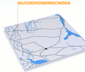 3d view of Hāji Sher Muhammad Chāndia