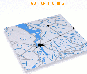 3d view of Goth Latīf Chāng