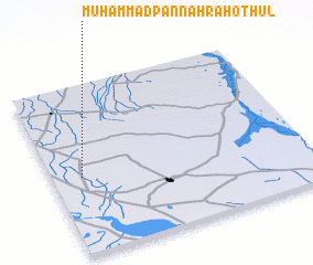 3d view of Muhammad Pannāh Rāho Thul