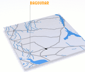 3d view of Bāgo Unar