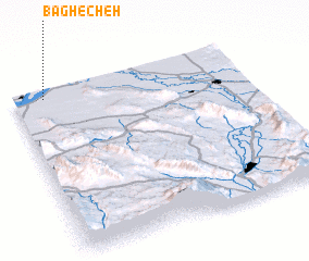 3d view of Bagh-e Cheh