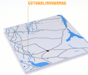 3d view of Goth Wali Muhammad