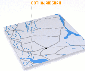 3d view of Goth Ajāib Shāh