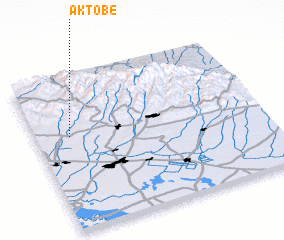 3d view of Aktobe