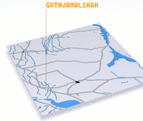 3d view of Goth Jamāl Shāh