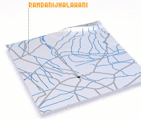 3d view of Ramdāni Jhalawāni