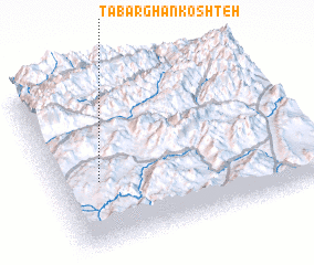 3d view of Tabarghān Koshteh