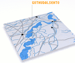3d view of Goth Ūdal Sehto