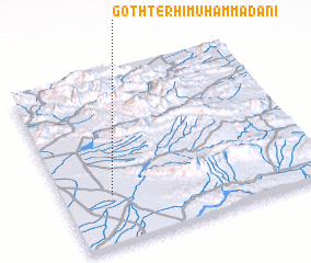 3d view of Goth Terhi Muhammadani