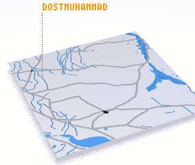 3d view of Dost Muhammad