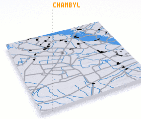 3d view of Chambylʼ