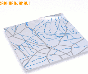 3d view of Goth Hāji Muhammad Murād Khān Jamāli