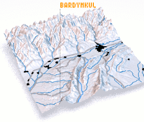 3d view of Bardym-Kul