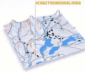 3d view of Uchastok Imeni Kalinina