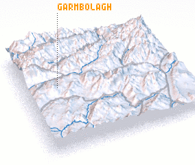 3d view of Garm Bolāgh