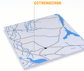 3d view of Goth Khai Shāh